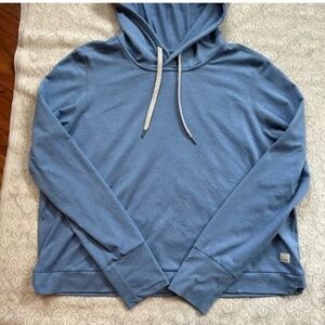 NWOT‎ Vuori Women's Halo Essential Hoodie Baltic Heather Size XL